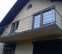 balustrada nierdzewna