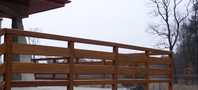 balustrady balkonowe drewniane