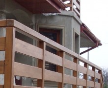 balustrady balkonowe sosnowe
