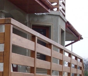 balustrady balkonowe sosnowe