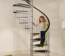 schody spiralne metalowe