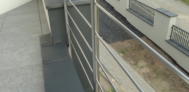 balustrady nierdzewne